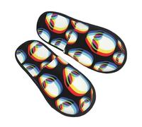 Ciabatte Da Casa 3D Alien Pattern Con Suola Antiscivolo Ciabatte Morbide Slipper Viaggi Scarpe Da Casa Per Donne Uomo Hotel E Bagno M