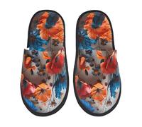 Ciabatte Da Casa 3D Butterfly Print House Shoes Morbide Slipper Autunno Inverno Pantofole Per Donne Uomo Viaggi Regali M