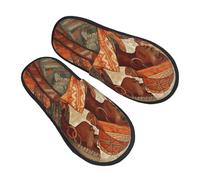 Ciabatte Da Casa Africa Ethnic Pottery Pantofole Donna Lavabile Morbide Home Scarpe, Per Hotel, Viaggi, Bagno, L