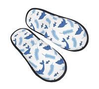 Ciabatte Da Casa Cute Animal Of Dolphin Pattern Con Suola Antiscivolo Scarpe Da Casa Comode House Shoes Ospiti Slipper Per Viaggi Regali M