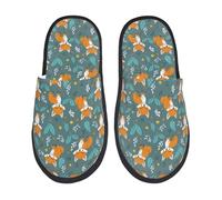 Ciabatte Da Casa Fox Pattern No.9070 Ciabatte Peluche Scarpe Da Casa Indoor Outdoor Slipper Per Spa Regali Ospiti L