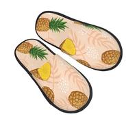 Ciabatte Da Casa Fruit Of Pineapple And Leaves Pattern Morbide House Shoes Moda Ciabatte Hotel E Bagno Slipper Per Donne Uomo Ufficio M