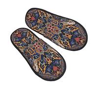 Ciabatte Da Casa Pai-Sley Moroccan Florets Comode House Shoes Indoor Outdoor Slipper Viaggi Pantofole Per Hotel E Bagno Ufficio L