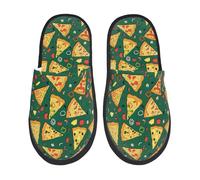Ciabatte Da Casa Pizza Medium Scarpe Da Casa Comode Slipper Moda Pantofole Per Viaggi Ufficio Ospiti M