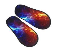 Ciabatte Da Casa Red And Blue Light-Ning Slipper Morbide House Shoes Moda Scarpe Da Casa Per Viaggi Hotel E Bagno Spa L