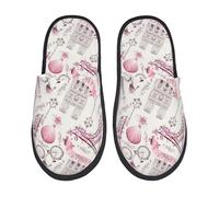 Ciabatte Da Casa Romantic Travel In Paris Scarpe Da Casa Con Suola Antiscivolo Slipper Morbide House Shoes Per Viaggi Donne Uomo Spa L