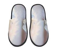 Ciabatte Da Casa The Cat Looks In The Mirror Indoor Outdoor Pantofole Comode Slipper Ospiti Ciabatte Per Hotel E Bagno Donne Uomo M