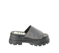 Ciabatte da donna Buffalo Aspha Glam - Vegan Lycra Noir 38