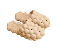 Ciabatte da donna con texture a bolle Pantofole suola massaggiante in EVA Altezza antiscivolo Aumenta calzature casual Unisex Cloud Feel Summer