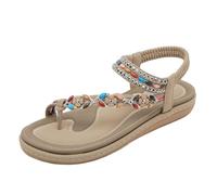 Ciabatte da Donna Romane per Alluce Valgo,Infradito Estive Casual con Correttore per Dita dei Piedi per Fascite Plantare,Sandali da Spiaggia Ortopedici per Alluce Valgo(A,37 EU)