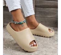 Ciabatte da donna semplici e confortevoli con un solo dito, sandali leggeri antiscivolo con suola spessa, adatti per bagno, dormitorio, piscina, spiaggia CN38-39,CN40-41,CN42-43,CN44-45