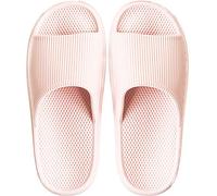 Ciabatte da Mare per Uomo e Donna, Fascetta Larga, Sandalo Tipo Ciabatta con Funzione di Massaggio Perfetto per L'Estate, Rosa (Massaggiare Dito del Piede), 38/39 EU