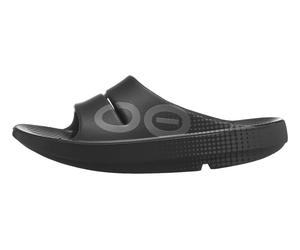 Ciabatte da recupero Oofos OOahh Sport Black Matrix Unisex 41.0