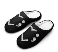 Ciabatte da uomo a semicolon, per la prevenzione del suicidio, per interni ed esterni, con suola in gomma, Stile:, 43 1/3 EU