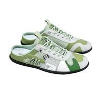Ciabatte da uomo con punta chiusa, sandali in rete traspirante, scarpe spiaggia, zoccoli casual, morbide, senza suola, for passeggiate all'aperto, vacanze a bordo piscina