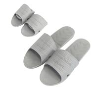 Ciabatte da Viaggio,Portatile Pantofole Hotel Sandali Pieghevoli Asciugatura Rapida Antiscivolo Doccia Pantofole (Grigio, Sistema Taglie Calzature EU, Adulto, Uomo, Numero (range), Media, 40, 44)