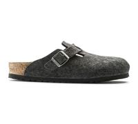 Ciabatte di lana Birkenstock Boston Gris 37 Stretto