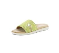inblu Ciabatte Donna a Fascia Colorata con Disegno Logo, Suola Dual Density, Verde Chiaro, 36 EU