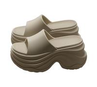 Ciabatte Donna Cammino Sandali Infradito Pantofole Zoccoli Sabot Scarpe Estive Estate Gomma Mare Piscina Spiaggia Casa Comode Ortodestiche Antiscivolo Zeppa Platform Anatomiche