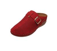 Ciabatte Donna Chiuse Davanti Offerta, Cava Sandali Donna con Zeppa Sandalo Arco Supporto Sandals con Ortopedico Scarpe Fibbia Regolabile Pantofole Zoccoli Scarpe Antiscivolo Gomma Suola Ciabatta