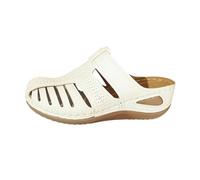 Ciabatte Donna Comode Eleganti Sabot Estive Chiuse Davanti Con Zeppa Sandali Casual Vintage Chiusi Gomma Ciabatte Camminare Bassi Comodi Zeppe Pantofole Sportivo Offerta Slippers Piscina Spiaggia