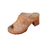 Ciabatte Donna Con Zeppe Comode Eleganti Sabot Estive Chiuse Davanti Sandali Casual Vintage Chiusi Gomma Ciabatte Camminare Bassi Comodi Zeppe Pantofole Sportivo Slippers Piscina per Spiaggia Vacanze