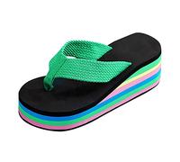 Ciabatte Donna Estive Eleganti Plantare Comode Alte Firmate Mare Platform Asciugatura Rapida Leggero Scarpe Da Doccia Gomma Eva Tacco Spiaggia Piscina Antiscivolo Aperte Sandali