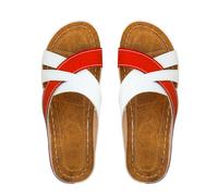 Ciabatte Donna Estive Eleganti Sandali Con Zeppa Comode Ortopediche Pantofole Supporto Arco Plantare Leggere Ciabatta Da Passeggio Punta Aperta Sportive Casual Scarpe Antiscivolo Slippers Spiaggia