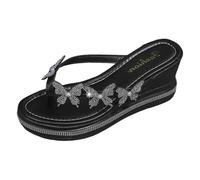 Ciabatte Donna Estive Infradito,Sandali Platform Donna,Abbigliamento Vacanze al Design Punta Aperta Calzature Slip On Stagione,Zoccoli Moda Confortevoli in Sughero Regolabili Recovery per Cerimonia