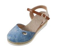 Ciabatte Donna Estive Ortopediche Eleganti Comode Ciabatta Mare Con Zeppa Casual Leggeri Sandali Pantofole Punta Aperta Antiscivolo Ciabattina Pantofole Inblu Donna Estive Infradito Antiscivolo