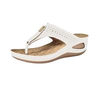 Ciabatte Donna Estive Ortopediche Eleganti Comode Ciabatta Mare Con Zeppa Casual Leggeri Sandali Pantofole Punta Aperta Antiscivolo Ciabattina Pantofole Inblu Donna Estive Tacco Anti-sfregamento