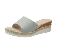 Ciabatte Donna Estive Ortopediche Eleganti Comode Ciabatta Mare con Zeppa Casual Leggeri Sandali Pantofole Punta Aperta Antiscivolo Ciabattina Sandali Donna Estive Inblu Cinturino Semplice