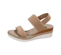 Ciabatte Donna Estive Ortopediche Eleganti Comode Ciabatta Mare con Zeppa Casual Leggeri Sandali Pantofole Punta Aperta Antiscivolo Ciabattina Pantofole Inblu Donna Estive Suola Spessa