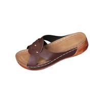 Ciabatte Donna Estive Ortopediche Scarpe Estive Eleganti Comodi Antiscivolo Sandali Ciabatte Leggeri Morbido Pianta Larga Sandalo Per Fascite Plantare Infradito Basso Spiaggia Doccia Gomma Pantofole