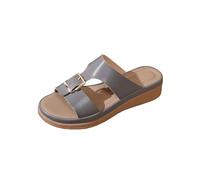 Ciabatte Donna Estive Ortopediche Scarpe Estive Eleganti Comodi Antiscivolo Sandali Ciabatte Leggeri Morbido Pianta Larga Sandalo Per Fascite Plantare Infradito Basso Spiaggia Doccia Gomma Pantofole