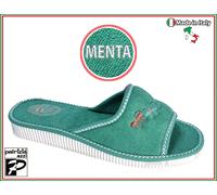 Ciabatte Donna in Spugna di Puro Cotone Patrizia Ischia 100% Made in Italy