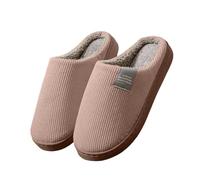 Ciabatte Donna Invernali Pile, Ciabatte Donna Invernali Chiuse, Caldo Comode in Scamosciate Autunno Pavimento Antiscivolo Slipper Ciabatte Lana Cotta Ciabatte Memory Foam Ciabatte per Casa