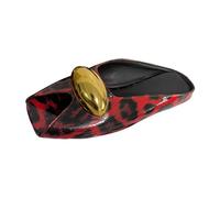 Ciabatte Donna Ortopediche da Casa Aperte,Ciabatte Aperte con Stampa Animalier,comode e comode,Sandali Bassi per Uso Casual,da Indossare Sia all'aperto Che al Chiuso