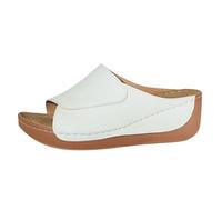 Ciabatte Donna Ortopediche Estive Anatomiche Sandali Pantofole Zeppa Comode da Casa Eleganti Leggere Ciabatte per Fascite Plantare Moda Aperta Antiscivolo Arch Support Sandalo Spiaggia Mare 2025