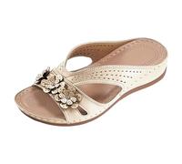 Ciabatte Donna Ortopediche Moda Leggere Comode Supporto Arco Plantare Sandali Estive Sandali Estivi Punta Ciabatte Spiaggia Piscina Aperte Mare Pantofole Antiscivolo Eleganti Gomma Suole Scarpe Casual