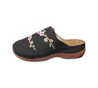Ciabatte Donna Ortopediche Scarpe Moda con Cuscino d'Aria Morbido Comodo in Mesh Traspirante Antiscivolo a Punta Chiusa Pantofole Scarpe da Ginnastica Anti Scivolo Maglia Nuovo Estive Zeppa