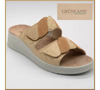 Ciabatte donna plantare estraibile GRUNLAND estive pelle anatomiche pantofole
