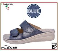 Ciabatte Donna Plantare Estraibile in Vera Pelle Flex'is RE80 100% Made in Italy