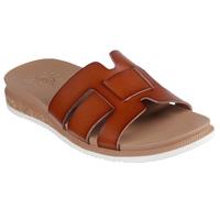 Ciabatte Donna Skechers Desert Kiss Marrone Memory Foam Sughero Casual Comode
