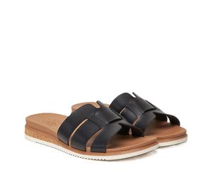Ciabatte Donna Skechers Desert Kiss Nere con Memory Foam Sughero Casual Comode