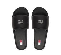 Tommy Jeans Donna Scarpe da Mare Soft Padded in Pelle, Nero (Black), 39