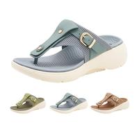 Ciabatte e sandali ortopediche donna estive, Sandali Infradito da Donna con Supporto Ad Arco, Estate Sandali da Spiaggia Del Correttore Dell'Alluce Valgo, Fascite Plantare Sandali Don(Size:EU 39,Color