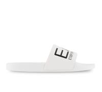 CIABATTE EA7 LOGO SLIDES TG 42 COD 7X000108AF15118-U0001 - 9M [US 8.5 UK 8 CM 26.9] Bianco