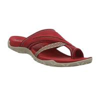 Ciabatte Estive da Donna per Fascite Plantare,Comodi Sandali da Donna per La Correzione del Piede per Alluce Valgo,Infradito da Spiaggia Piatte con Supporto dell'Arco Plantare(Red,40 EU)