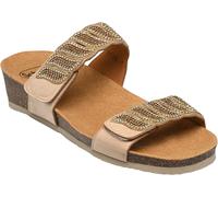 Scholl Ciabatte Estive Donna DOHA 2 STRAPS Colore Beige Tg 36